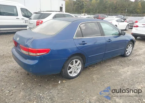 2003 Honda Accord 3.0 Ex из США, поврежденный, VIN 1HGCM66583A087122